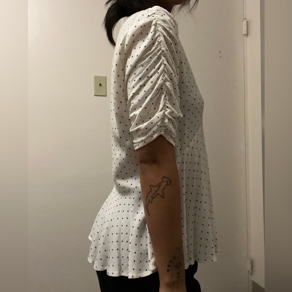 Zara polka dot blouse - Picture 2 of 3